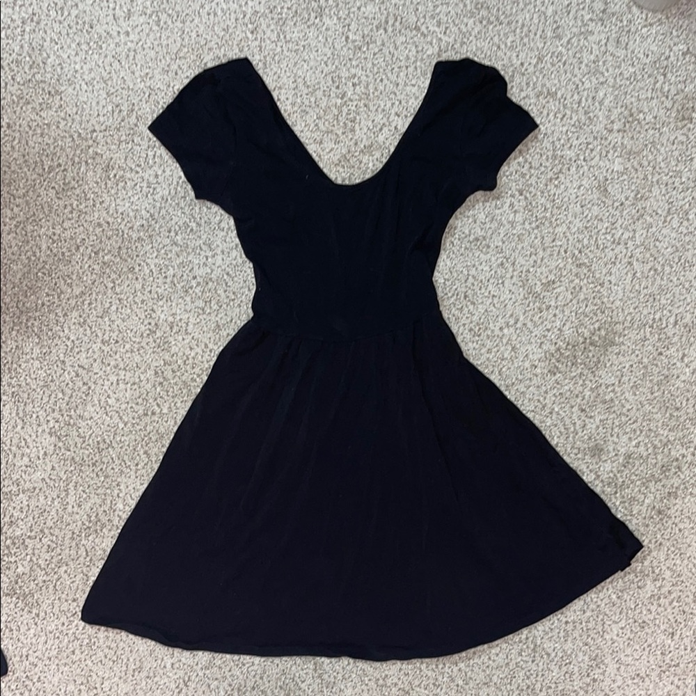 Forever 21 Elegant Black Mini Dress